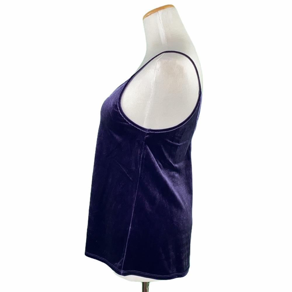 Crushed Velvet Strappy Cami - Picture 8 of 10
